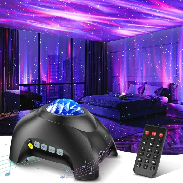 Northern Galaxy Light Aurora Projector with 33 Light Effects, LED Star Projector