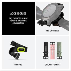 Garmin fenix AMOLED, Sapphire, Premium Multisport GPS Smartwatch