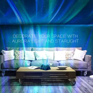 Northern Galaxy Light Aurora Projector with 33 Light Effects, LED Star Projector