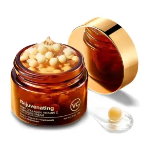 Punkten Deep Collagen Vitamin C Capsules Cream 50g,Contains Collagen Vitamin C Niacinamide Sodium